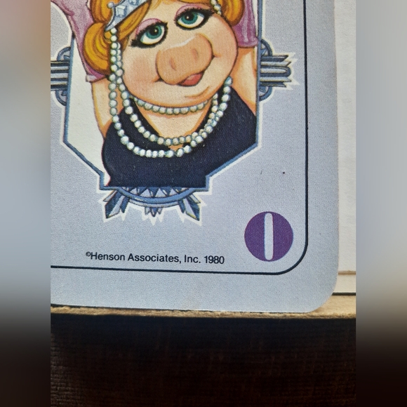 1980 The Very Fashionable Miss Piggy Card Game MB Henson COMPLETE - Picture 3 of 3